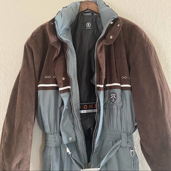 Bogner Full Length Ski Suit Size 38 Snowboard Jumpsuit Onesie Men’s - Picture 11 of 16